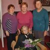 2012 - Községünk legidősebb lakosa - Žilinská Margita - köszöntése