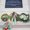 2012 - XIV. Szent István Napok - Koszorúzás a kitelepítettek emléktáblájánál