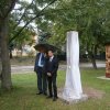 2014 - XVI. Szent István Napok - Megemlékezés a kitelepítettek emléktáblájánál